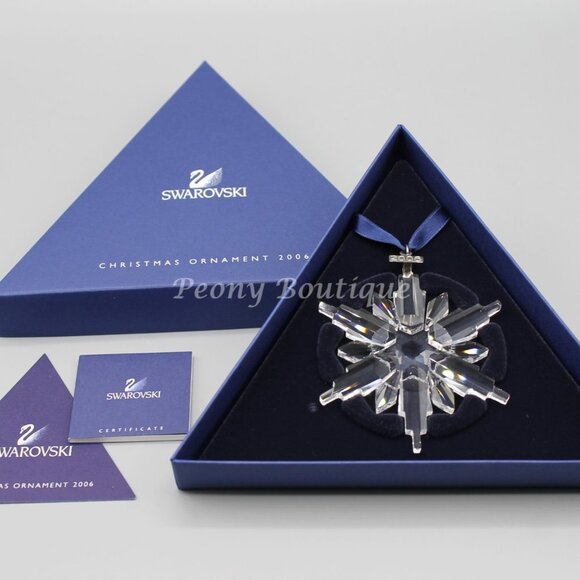 Swarovski 2006 Christmas ornament 837613 - Picture 1 of 12